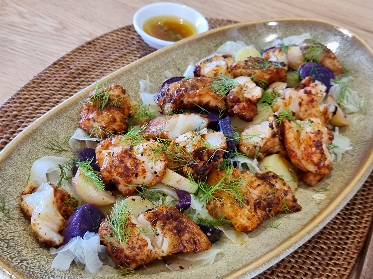 Seasoned Blue Cod Recipe – Chatham Island Food Company